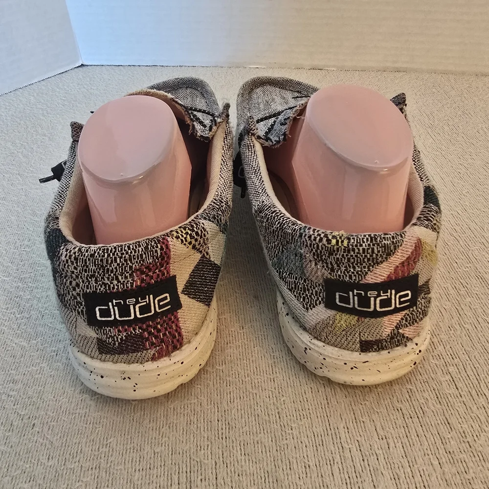 Hey Dude Men's Wally Funk Etno Slip-on shoes size 9